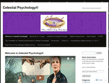 Tablet Screenshot of celestialpsychology.com